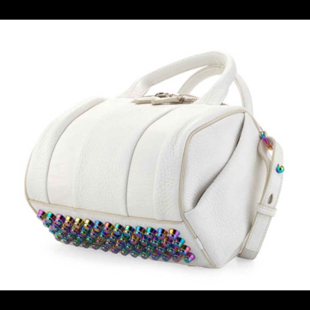 Alexander Wang Rockie peroxide purse studded